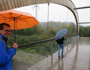 Bei der Suhre-Mündung waren die Schirme noch intakt.