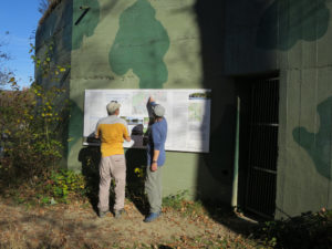 Kartografisches Fachsimpeln beim Wasserbunker