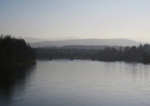 Das wahre Wasser: Bei Koblenz läuft die Aare noch einmal zu Bestform auf.