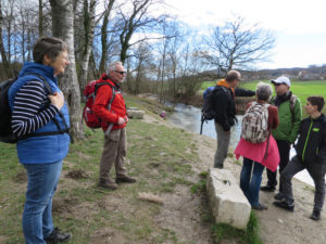 Beim Flussbad und Barbenparadies