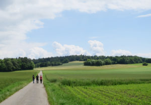 Konstanter Abstand am Tessenberg
