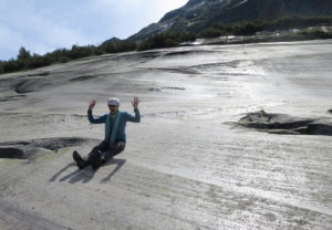 Gleitvergnügen an der Hälen Platte