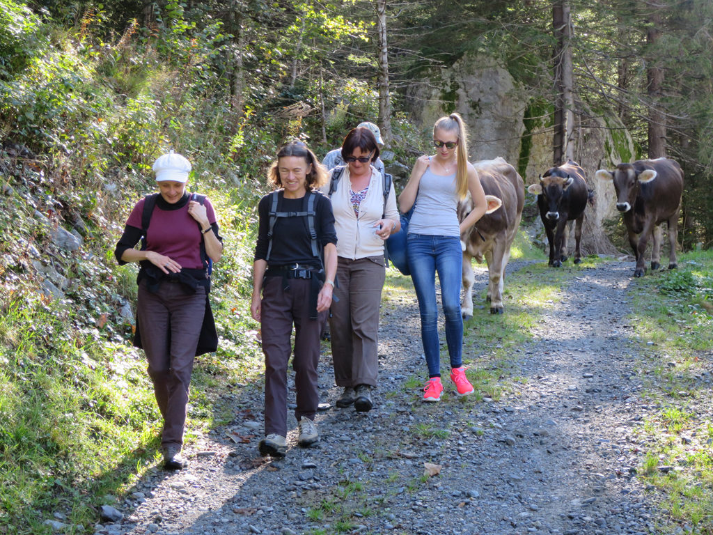 Mit einem Lächeln entkommen sie dem Verderben.