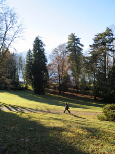 Im Park von Schloss Hünegg