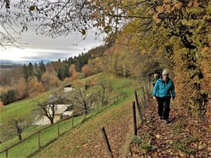 Abseits des Wanderwegs gab es ordentlich Aussicht.