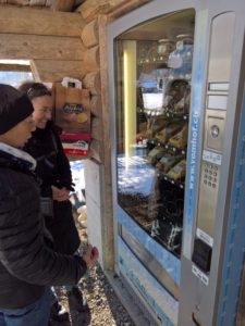 Ein faszinierendes Gadget am Weg kostete uns eine Menge Zeit.