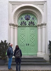 Eingang zur Endinger Synagoge