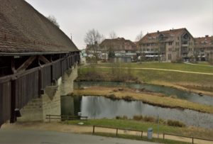 Aus dem einstigen Strom ist ein herziges Bächli geworden.