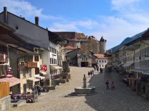 Herausgeputzt: Das Städtchen Gruyères