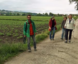 Auf dem Weg nach Bünzen