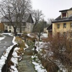 Ach ja, auch einem Aare-Zufluss liefen wir über den Weg: Der Talbach durchfliesst Thalheim.