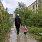 Nein, das ist nicht der Stadtbach (der fliesst rechts unten). Den beiden Wassertretern begegneten wir in Niederwangen. Nein, das ist nicht der Stadtbach (der fliesst rechts unten). Den beiden Wassertretern begegneten wir in Niederwangen.